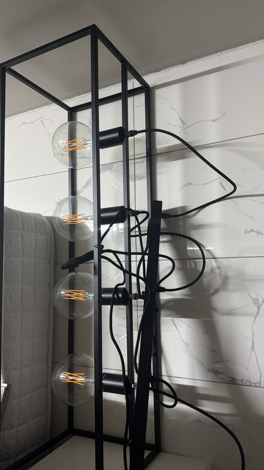 Hanglamp modern, Huis en Inrichting, Ophalen, Gebruikt, Overige fittingen, Metaal
