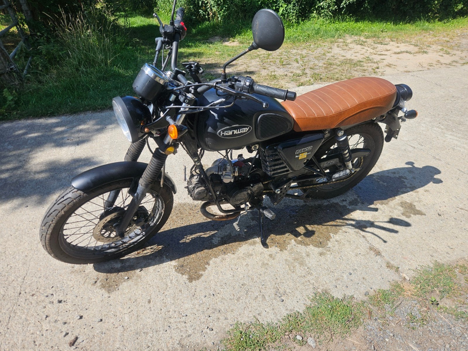 Hanway Raw 50 8500km Schuurvondst, Fietsen en Brommers, Brommers | Overige merken, Ophalen