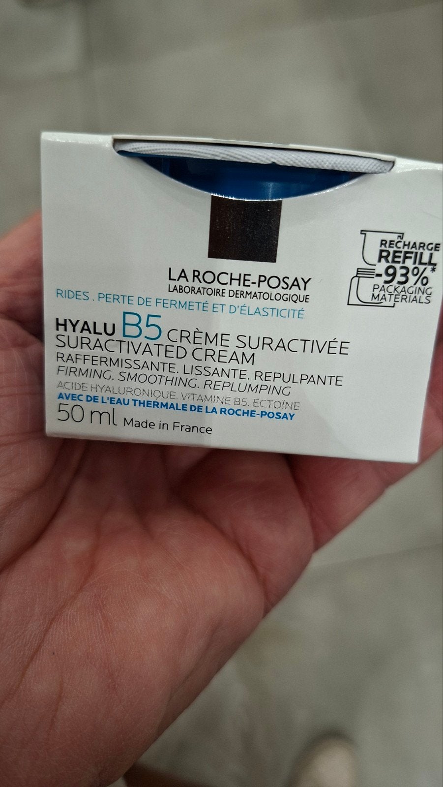 3x La Roche-Posay Hyalu B5 Crème Navulpotten - Houdbaar 2028, Ophalen of Verzenden
