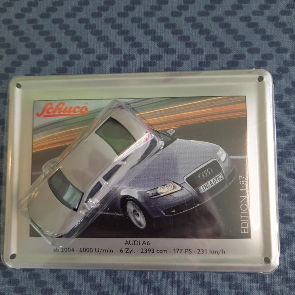 SCHUCO 1/87*AUDI A 6- 2004 + EMAIL PLAATJE*MINT*SEALED*, Ophalen, Nieuw, Auto, Schuco