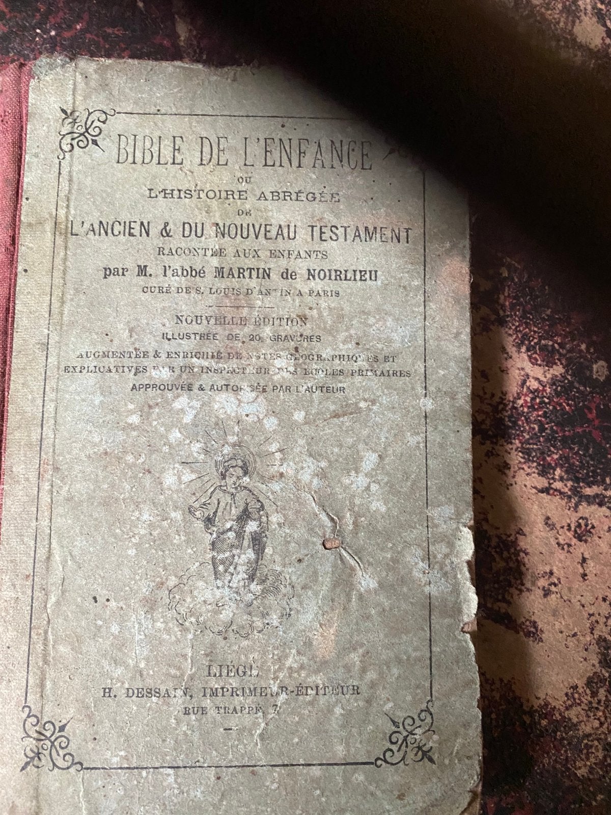 Bible de l’enfance editie 1849, Ophalen