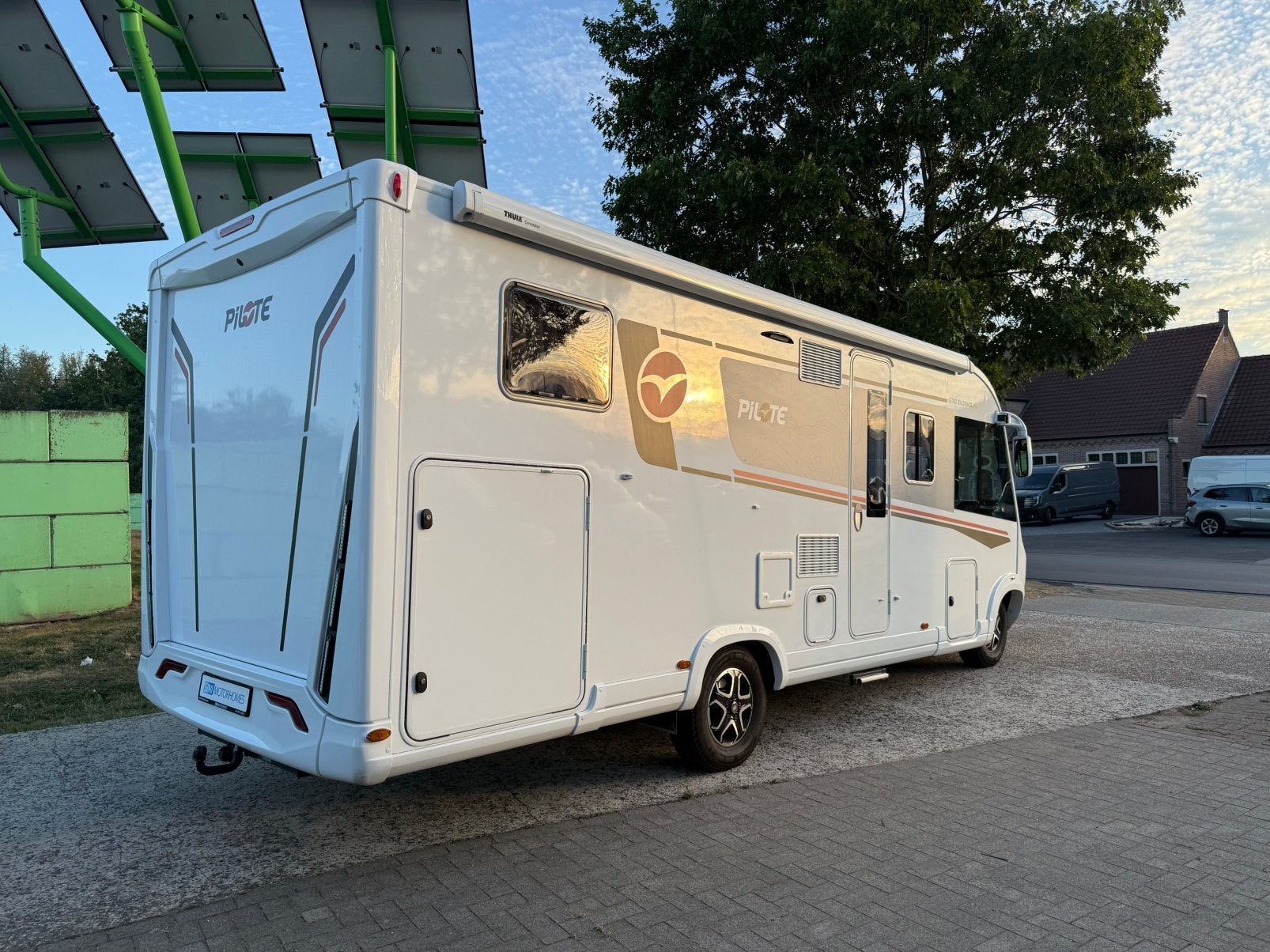 Pilote G 740 FGJ Evidence - 180PK - 1Eig* AL-KO-chassi *, Caravans en Kamperen, Mobilhomes, Fiat, Pilote, Douche, Bedrijf