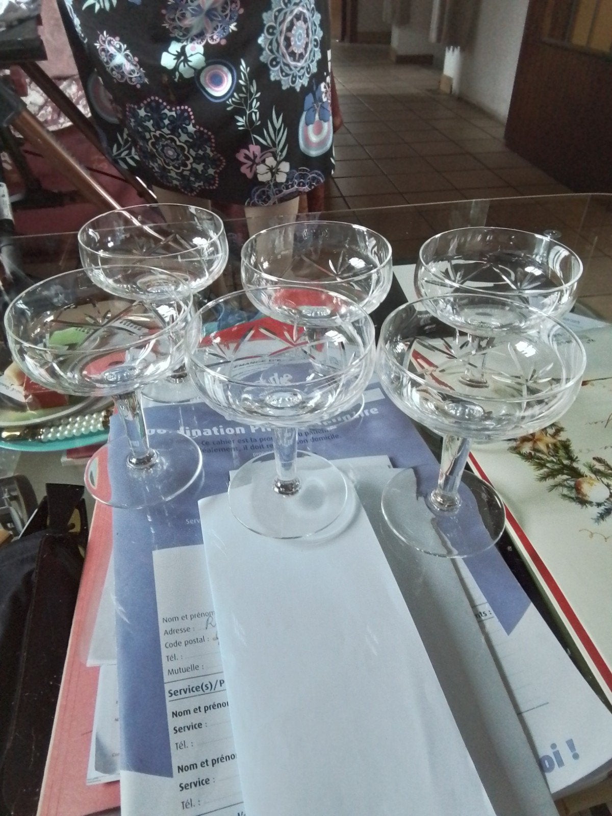 verres de 6 pièces., Enlèvement, Neuf, Autres types