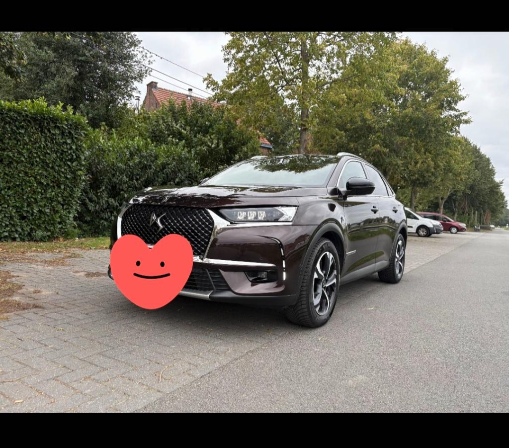 Auto DS7 crossback te koop, Autos, DS, Cuir, Achat, Entretenue par le concessionnaire, Noir