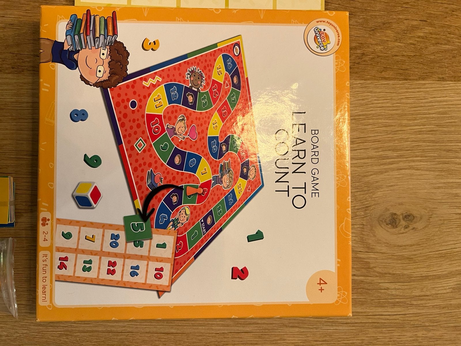 Learn to count game, Ophalen, Zo goed als nieuw