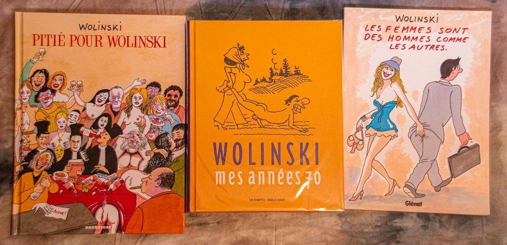 3 albums de Wolinski, Livres, Neuf, Enlèvement ou Envoi, Wolinski, Plusieurs comics