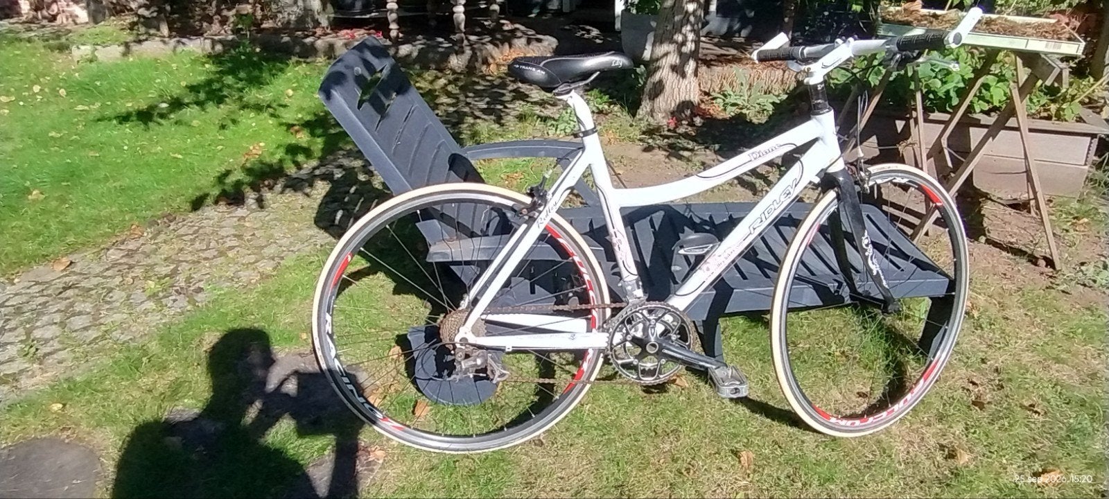 Zeer mooie damesfiets Ridley Dione, 50 à 53 cm, Enlèvement, Comme neuf, Frein sur jante