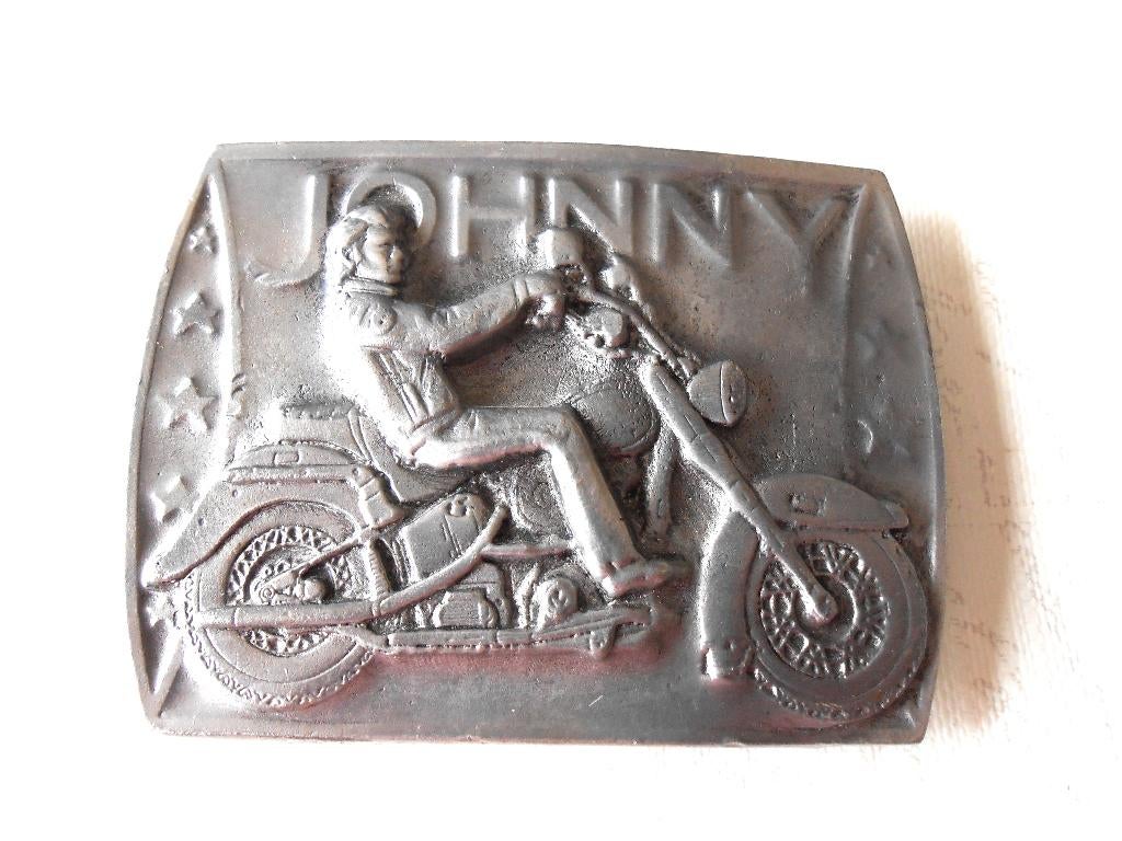 Johnny Hallyday boucle de ceinture Western Passion, Enlèvement, Neuf, Boucle ou Attache amovible