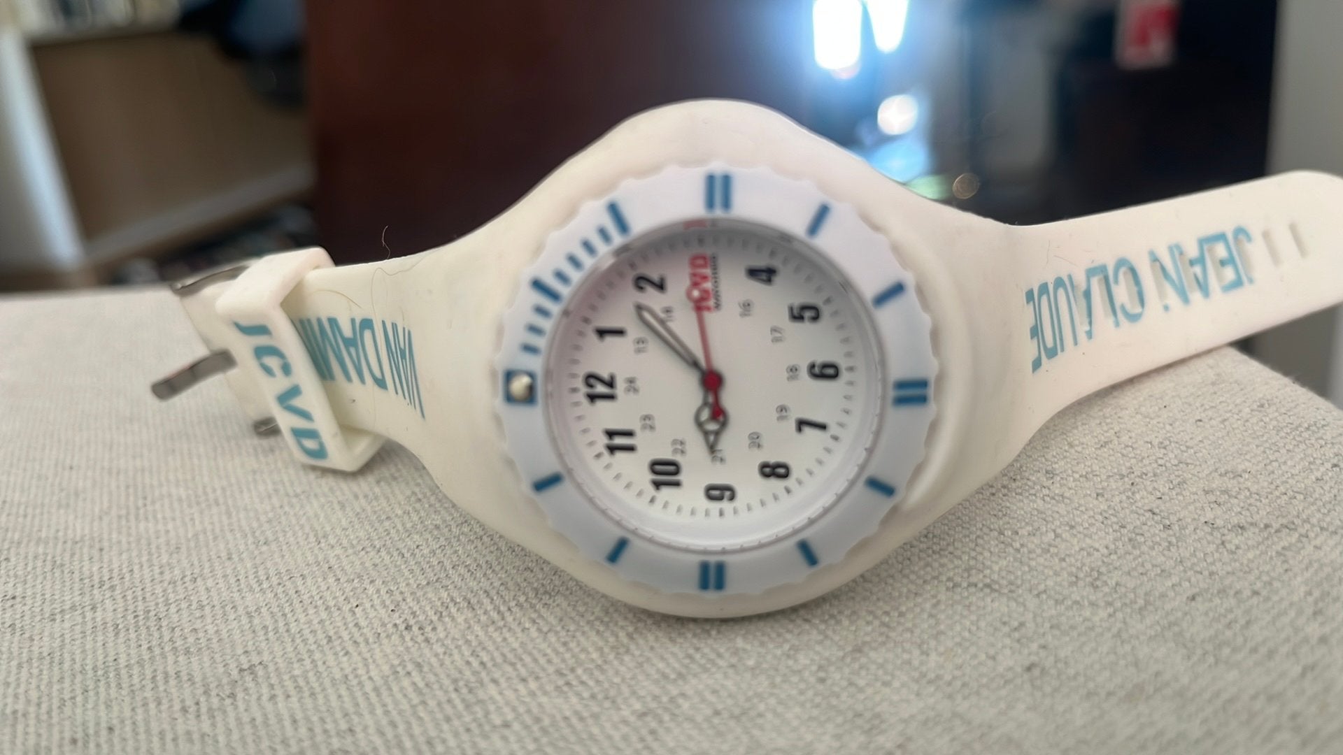 Montre silicone JCVD, Ophalen of Verzenden, Zo goed als nieuw