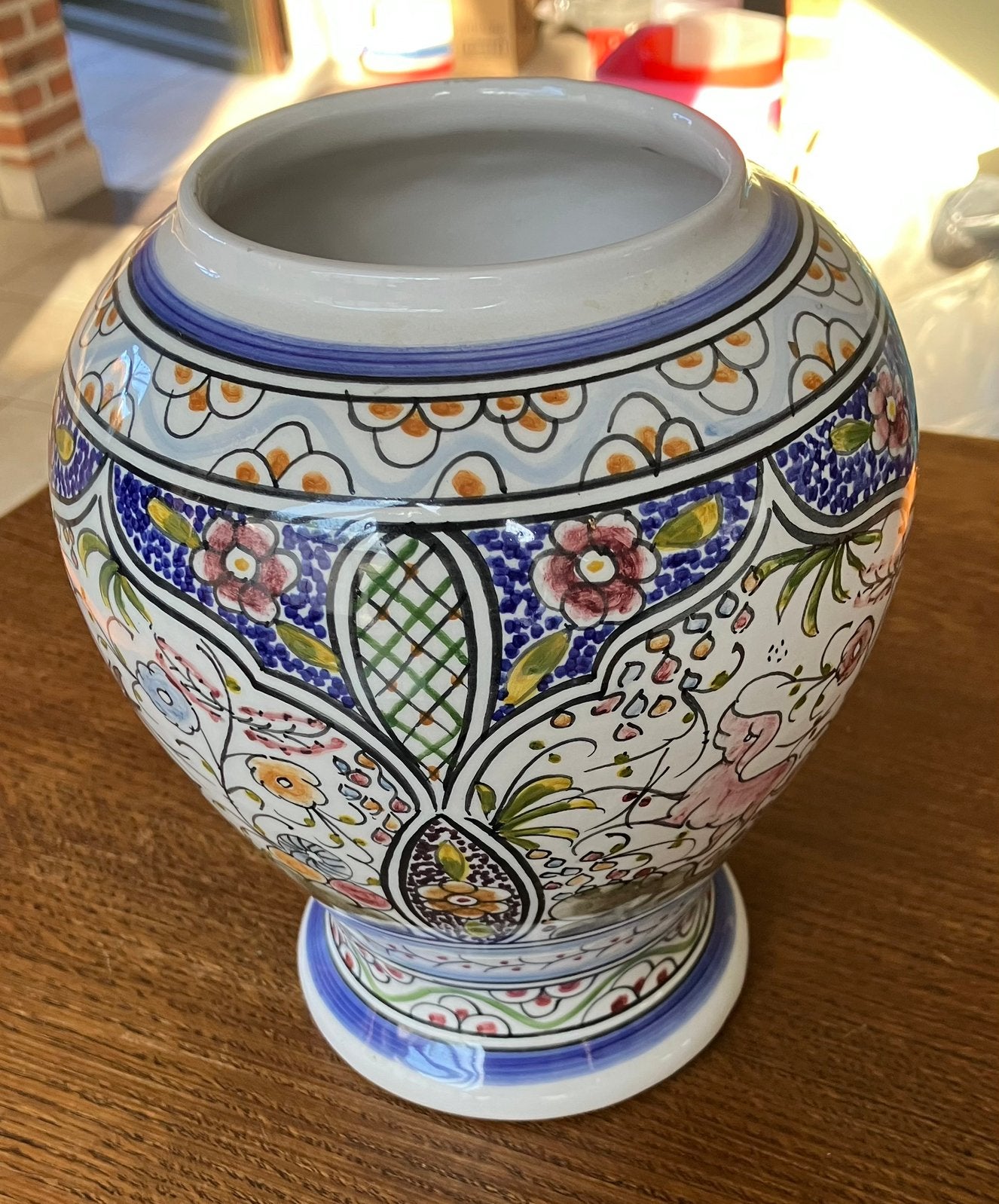 Vase portugais, Enlèvement