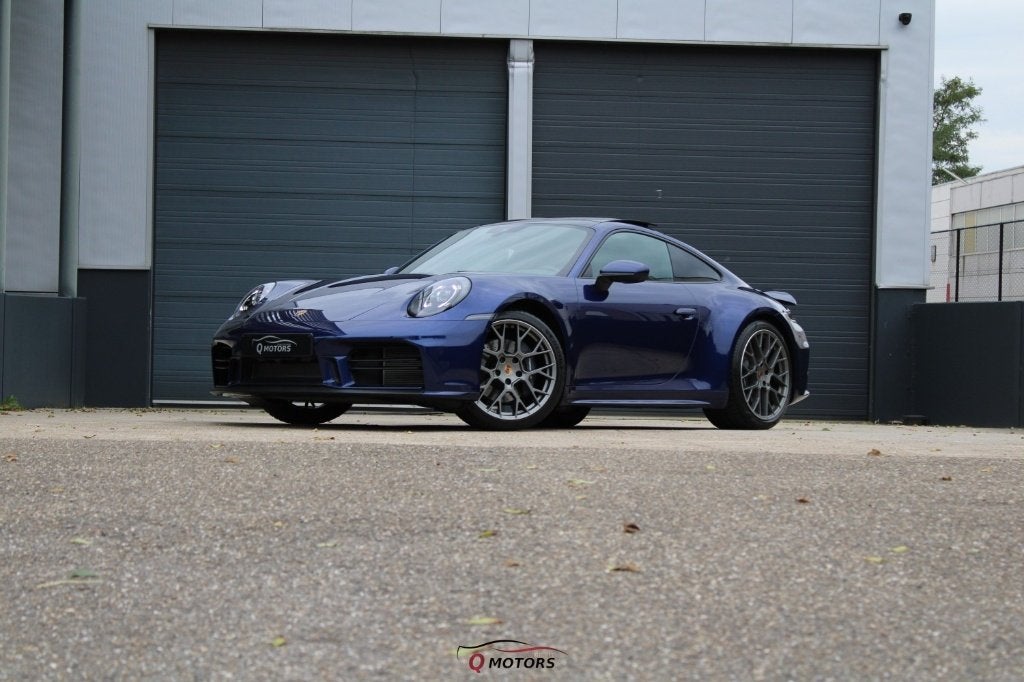 Porsche 992 911 Carrera/PANO/LED/KEYLESS/360/SPORTD/BOSE/, Auto's, Automaat, Achterwielaandrijving, Blauw, Leder