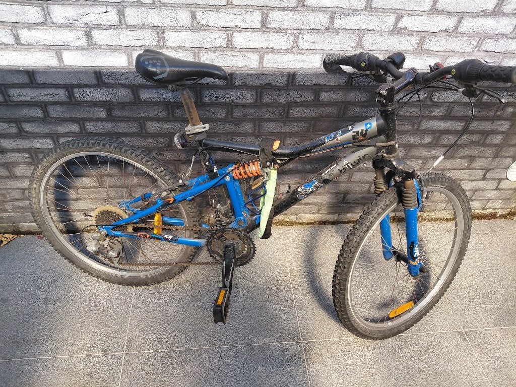 Kinder mountainbike, Fietsen en Brommers, Ophalen, Gebruikt, 20 inch of meer