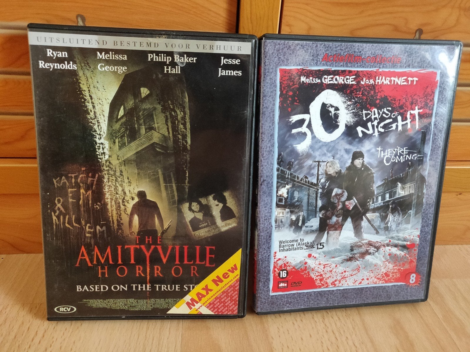 2 horror films DVD: 30 days of night & the amityville horror, Ophalen of Verzenden