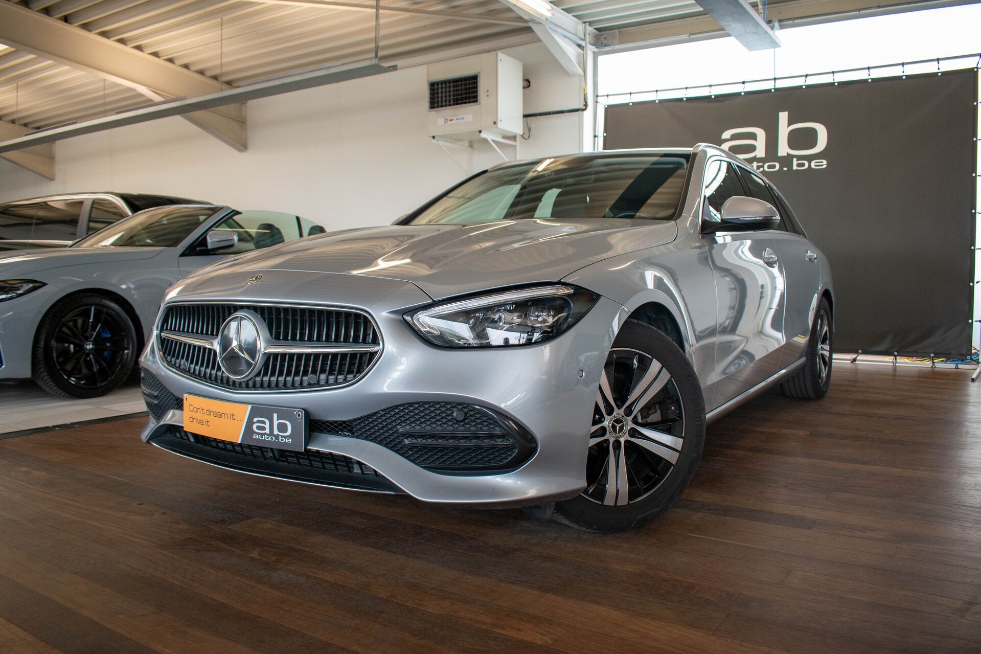 Mercedes-Benz C 220 2.0d ,BREAK, CAMERA, TREKHAAK, BURMESTE, Autos, 0 kg, Argent ou Gris, Achat, Entreprise