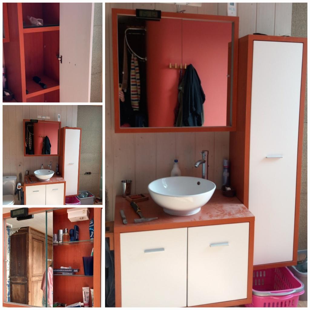 Ensemble meubles salle de bain, Maison & Meubles, Salle de bain | Meubles de Salle de bain, 25 à 50 cm, Utilisé, Autres types
