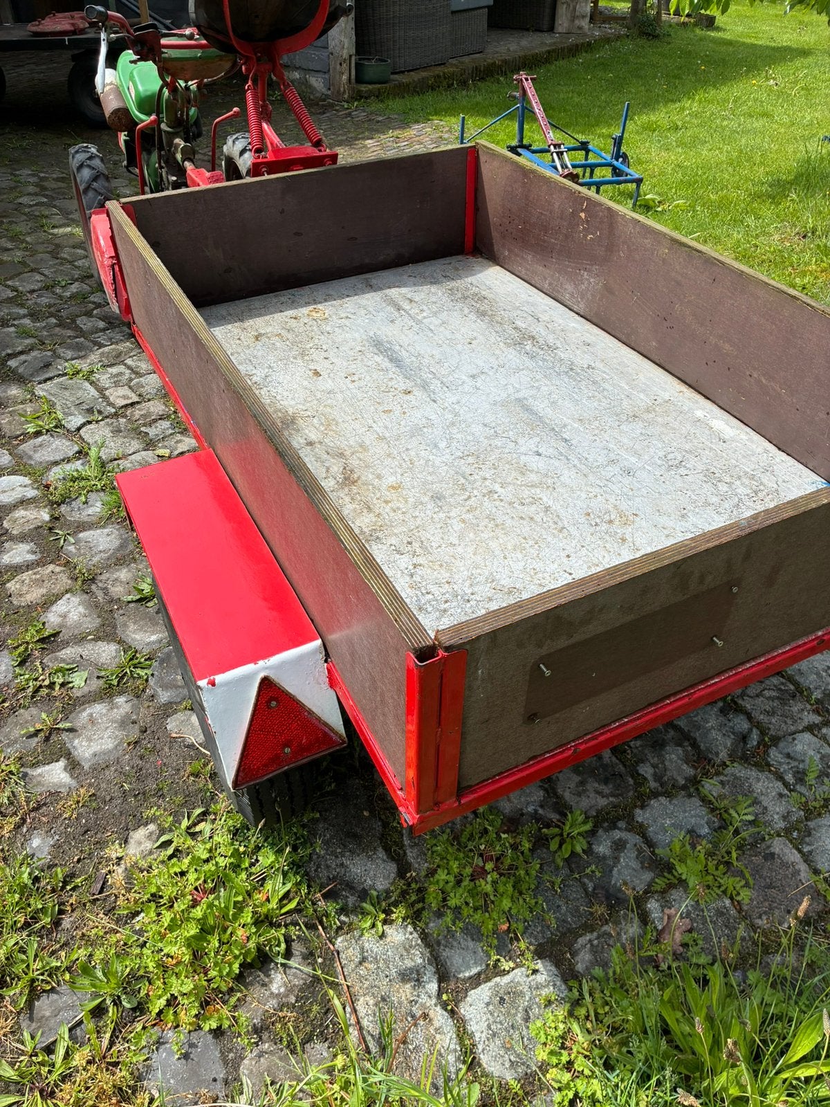 Kar motoculteur, Ophalen, Gebruikt