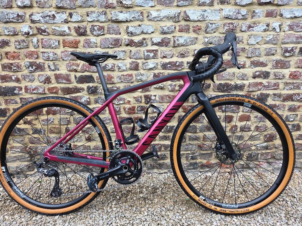 Canyon Grail CF SL 7 WMN Rosewood Red 2XS, Gebruikt, Carbon, Minder dan 49 cm, Overige maten