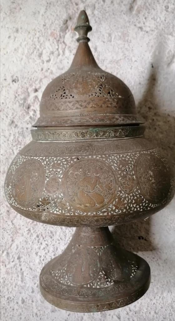 Branderparfum oude oosterse wierook 19e, Verzenden, Koper