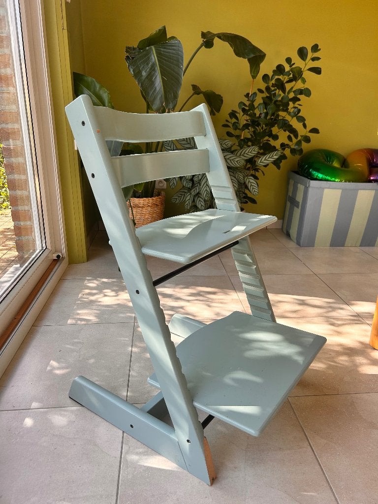 Stokke trip trap stoel, Kinderen en Baby's, Kinderstoelen, Ophalen, Zo goed als nieuw, Meegroeistoel