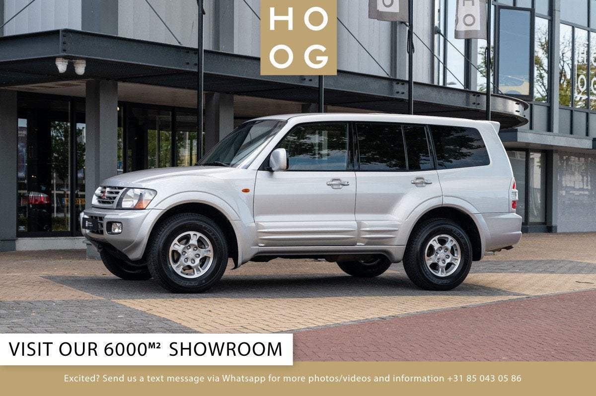 Mitsubishi Pajero 3.5 V6 GDI (bj 2002, automaat), Auto's, Mitsubishi, Gebruikt, Leder, Bedrijf, 5 zetels