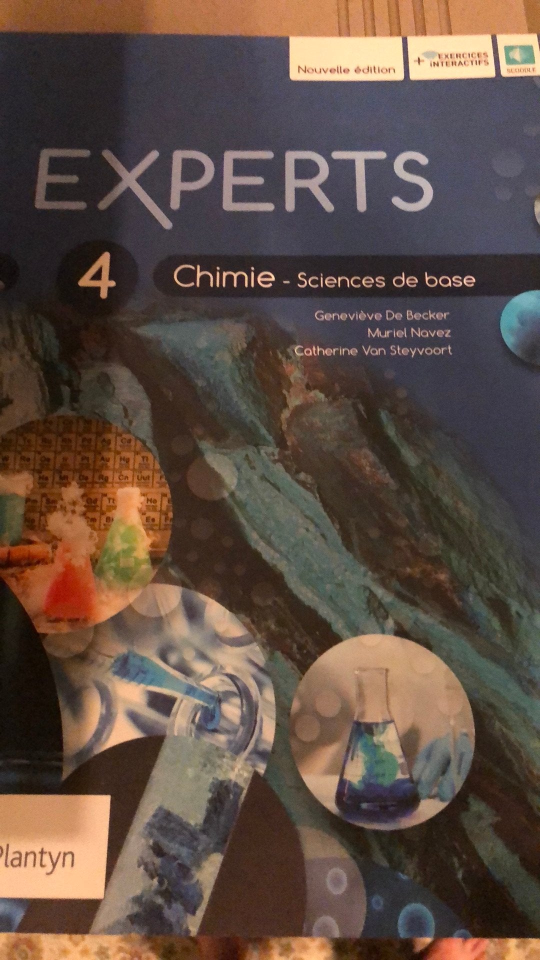 Experts chimie 4, plantyn, Enlèvement ou Envoi, Comme neuf