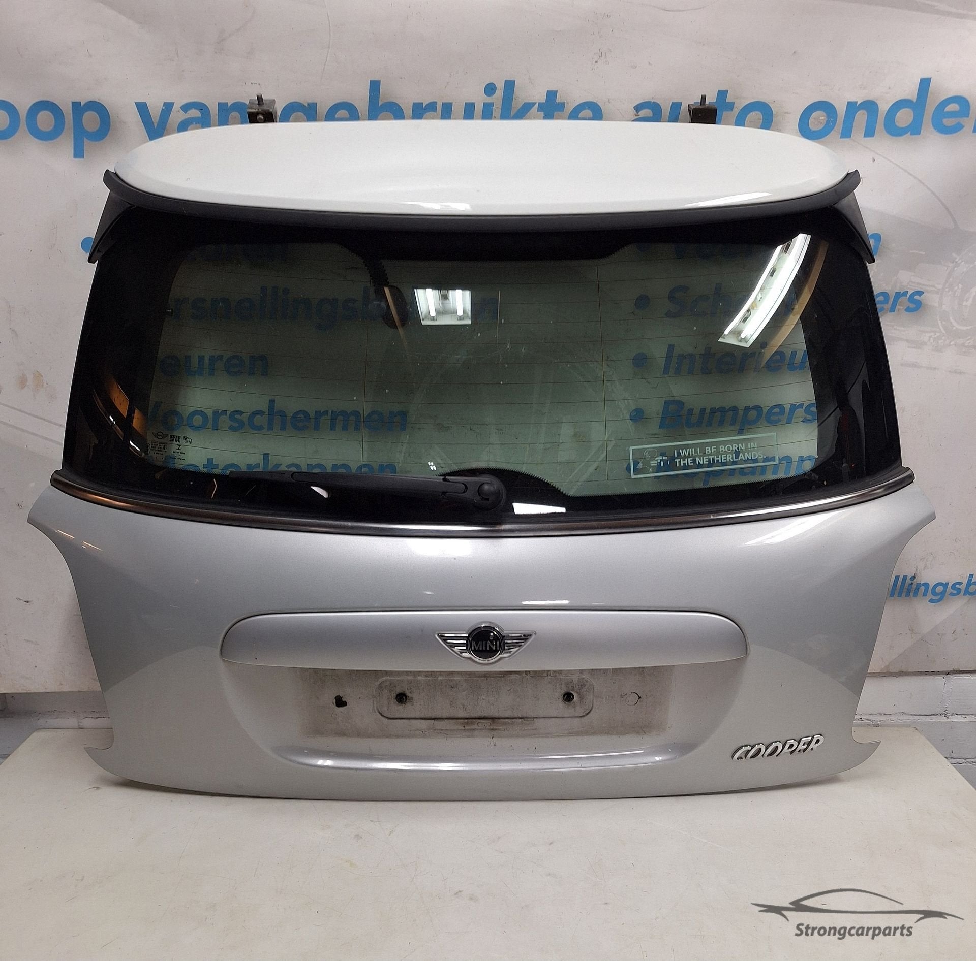 Achterklep Mini F56 compleet kleur A62/0 in goede staat, Arrière, -, Haillon arrière, -