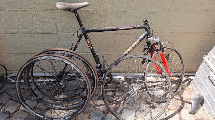 TREK FIETS ,50 jaar oud , revisie of onderdelen, Enlèvement