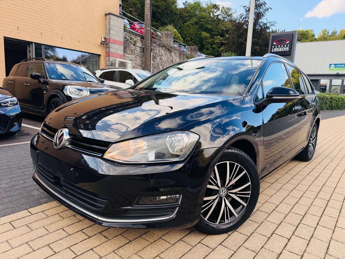 Volkswagen Golf SW Variant Golf 1.6 CR TDi Allstar, Auto's, Stof, Gebruikt, Euro 6, 4 cilinders