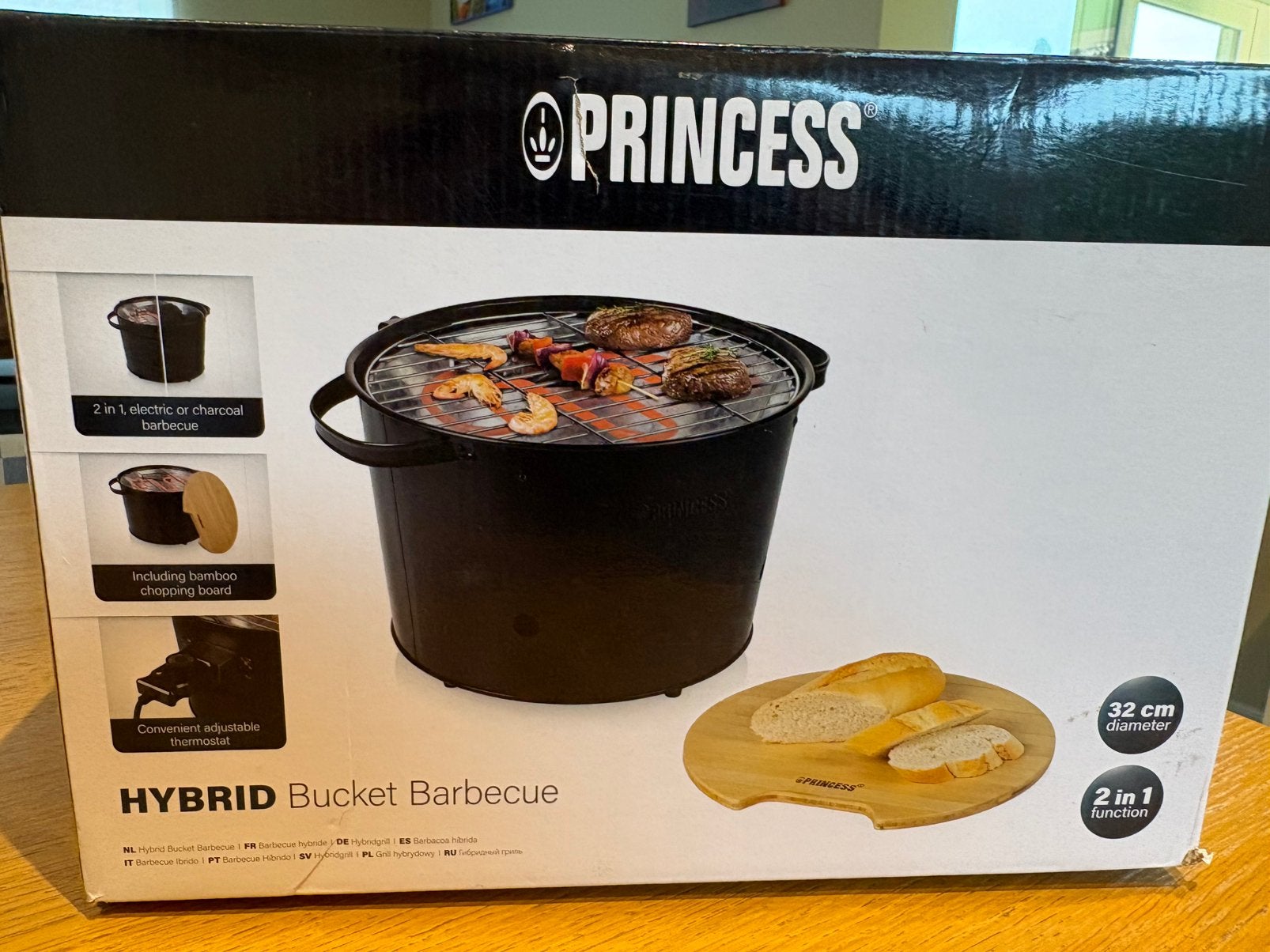 Tafel bbq  princess, Tuin en Terras, Ophalen of Verzenden, Nieuw