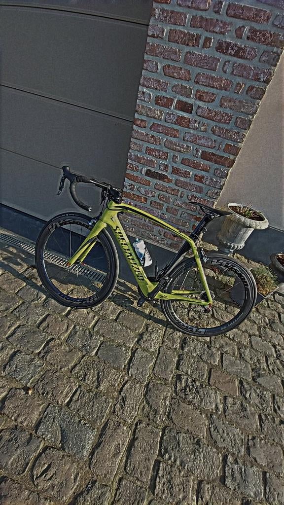 Koersfiets, Fietsen en Brommers, Fietsen | Racefietsen, Gebruikt, Carbon, Heren, Overige maten