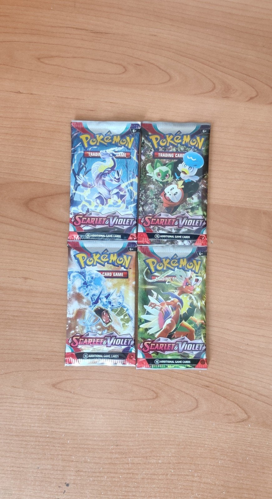Art set Scarlet en Violet booster, Ophalen, Nieuw, Booster, Foil