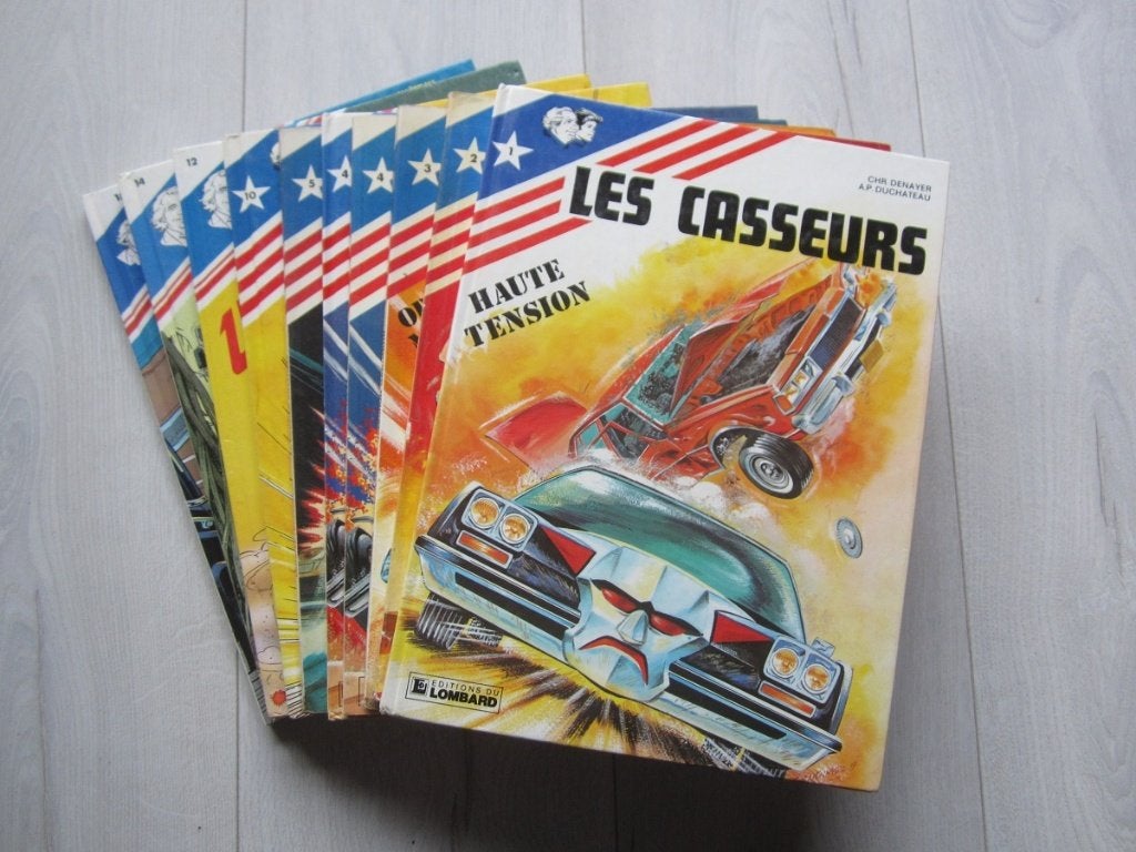 Les casseurs - Titres et prix dans la description, Plusieurs BD, Enlèvement ou Envoi, Comme neuf, Duchâteau/Denayer