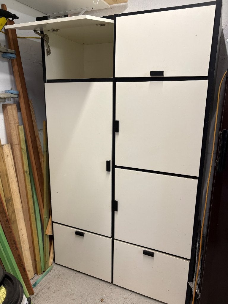IKEA kleerkast, 100 à 150 cm, Utilisé, Avec tiroir(s), 50 à 75 cm