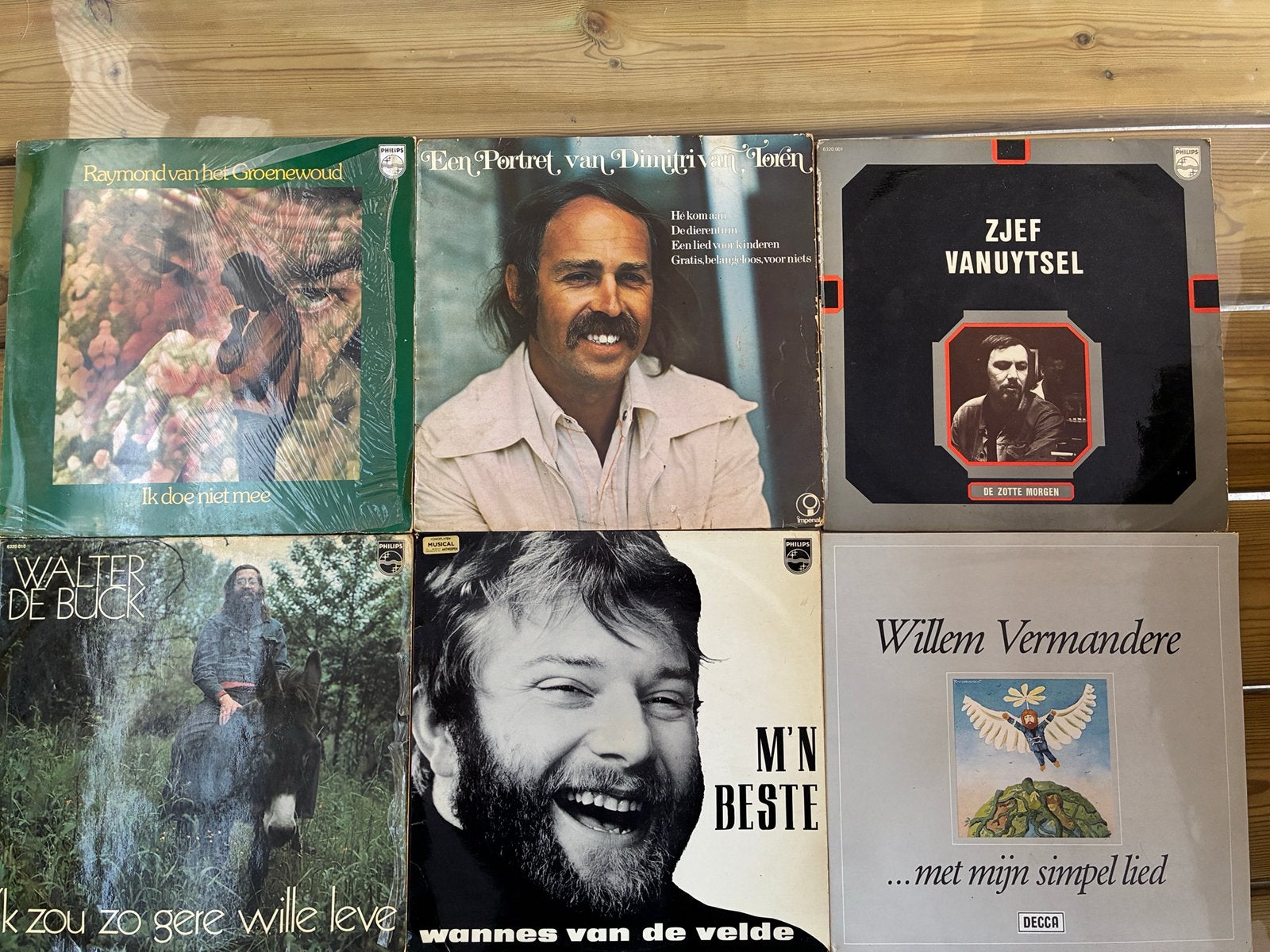 Mooie collectie vintage LP's (Kleinkunst & Folk) — €4 p/st, Ophalen of Verzenden, Gebruikt, Folk, LP