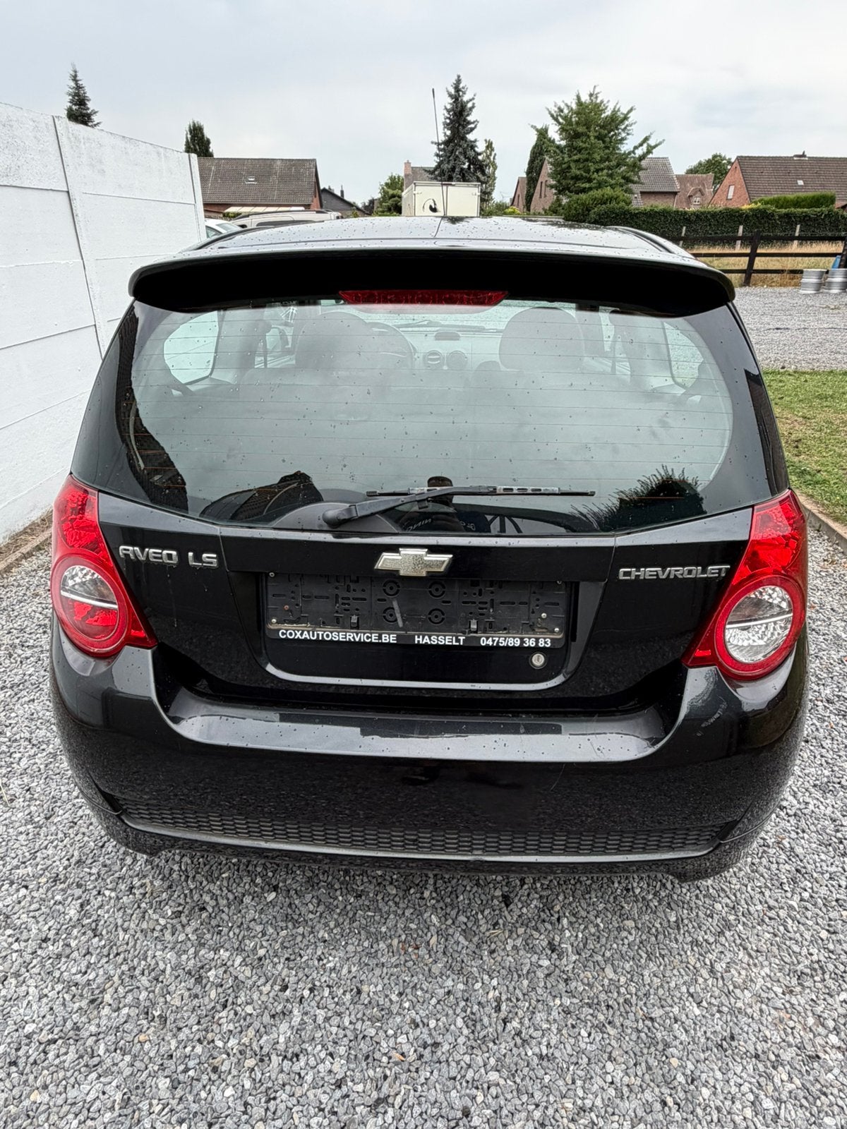 Chevrolet Aveo 1.2 Benzine - ideale stadswagen, Auto's, Voorwielaandrijving, Stof, Zwart, Bedrijf