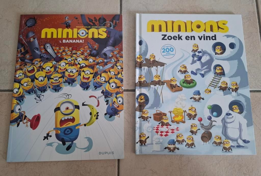 1 strip en 1 zoekboek Minions (als geheel of apart), Boeken, Ophalen of Verzenden, Zo goed als nieuw, Fictie algemeen