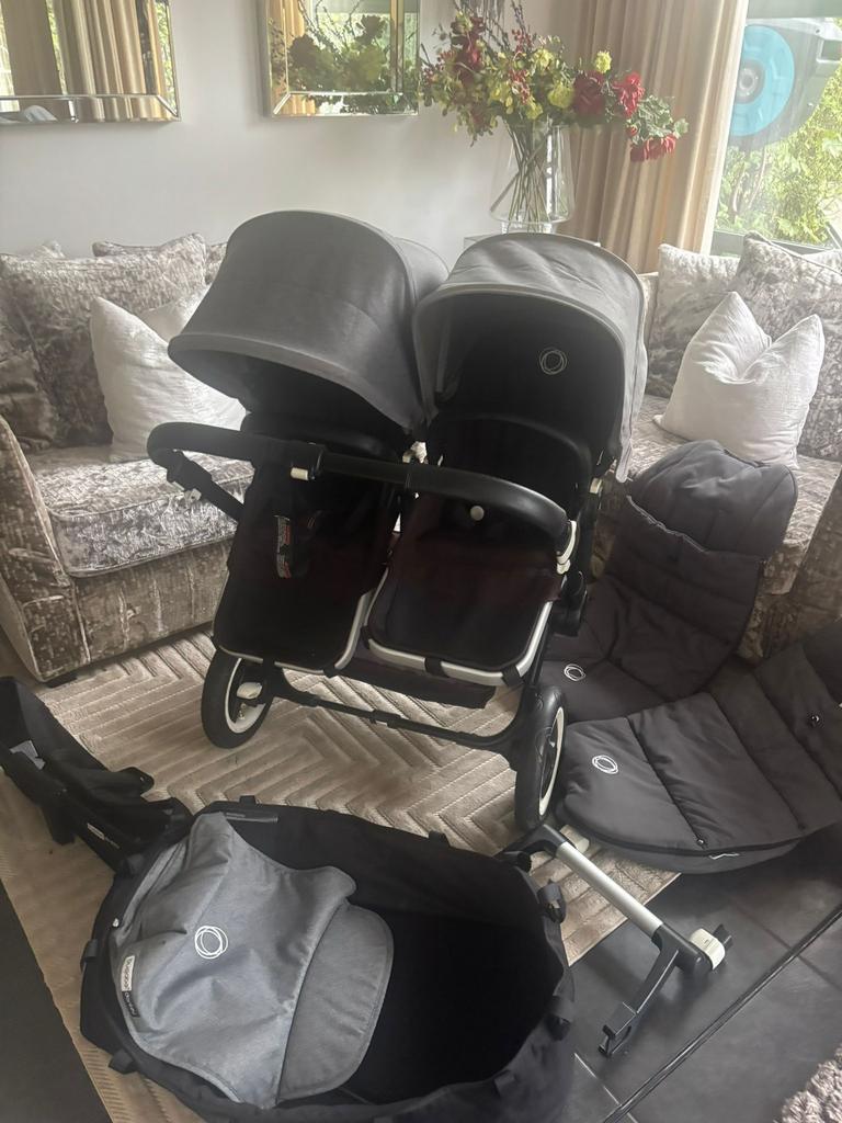 Bugaboo donkey duo compleet, Kinderen en Baby's, Ophalen, Zo goed als nieuw