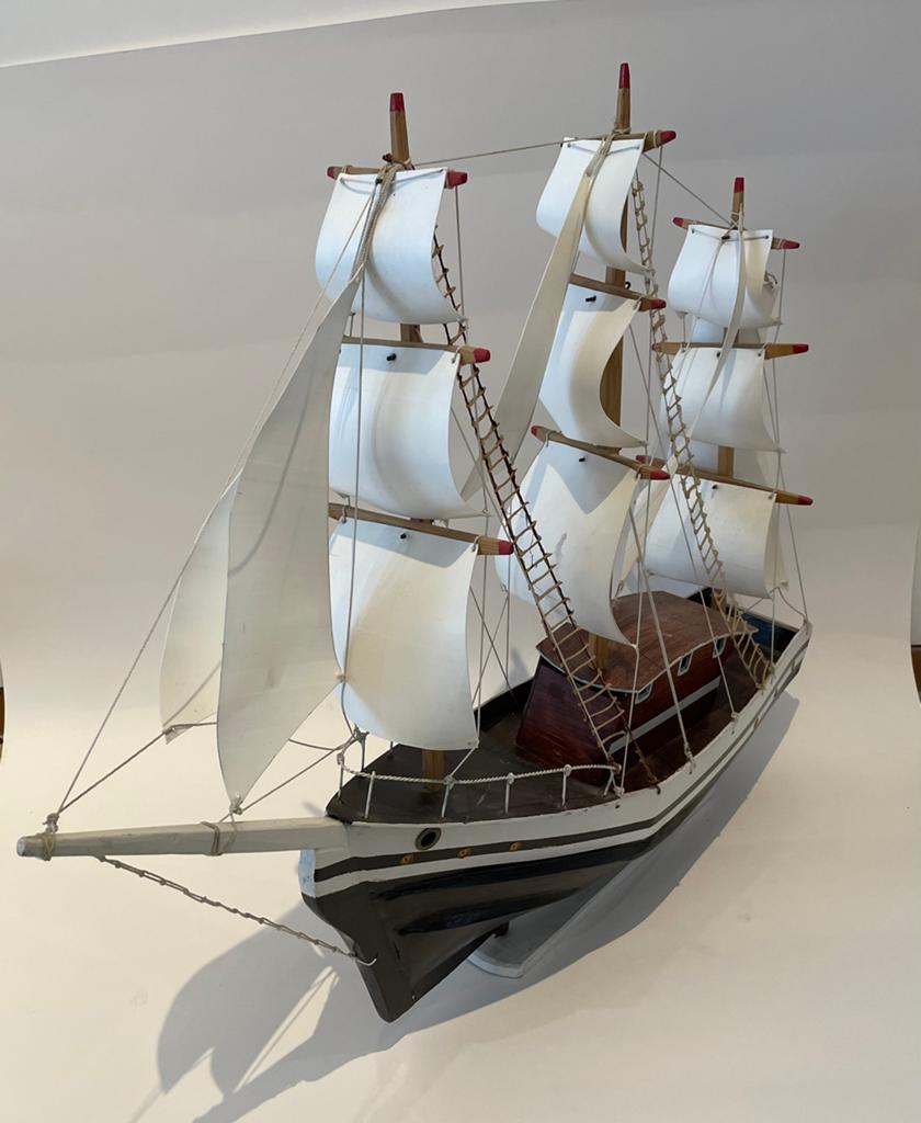 Modelbouw zeilboot, Hobby en Vrije tijd, Modelbouw | Boten en Schepen, Zo goed als nieuw, Ophalen