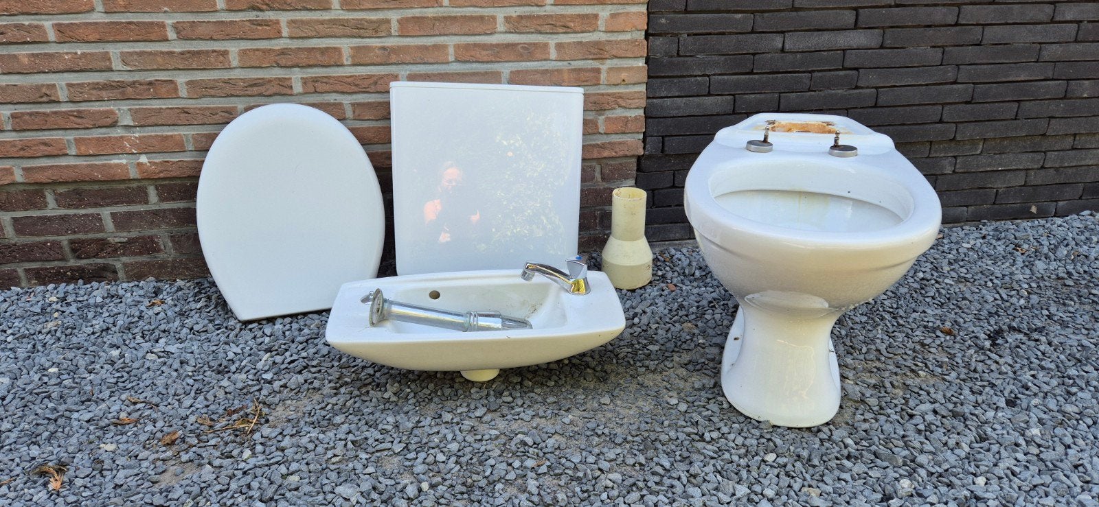Wc en lavabo, Doe-het-zelf en Bouw, Sanitair, Toilet, Ophalen