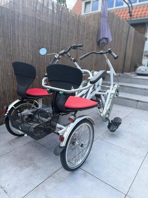 A vendre : Vélo électrique double Van Raam Fun to Go, Enlèvement ou Envoi, Utilisé