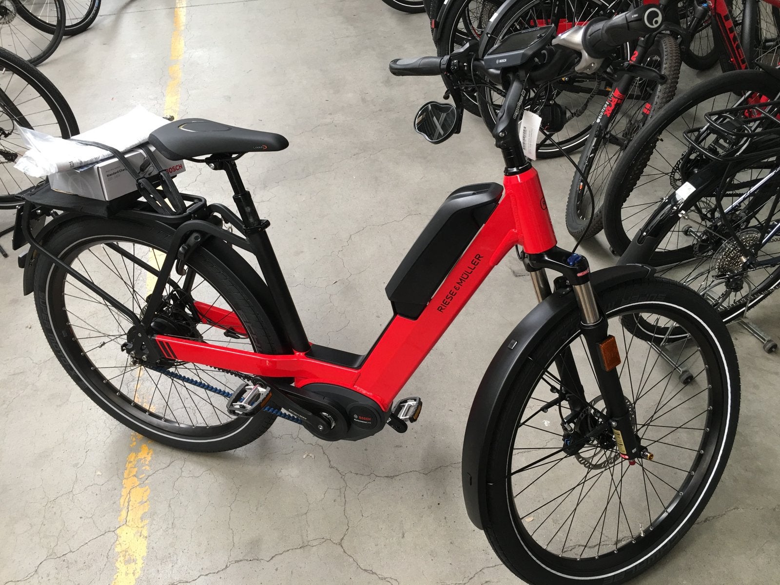 Speedelec Riese Müller, Fietsen en Brommers, Elektrische fietsen, Ophalen, Zo goed als nieuw