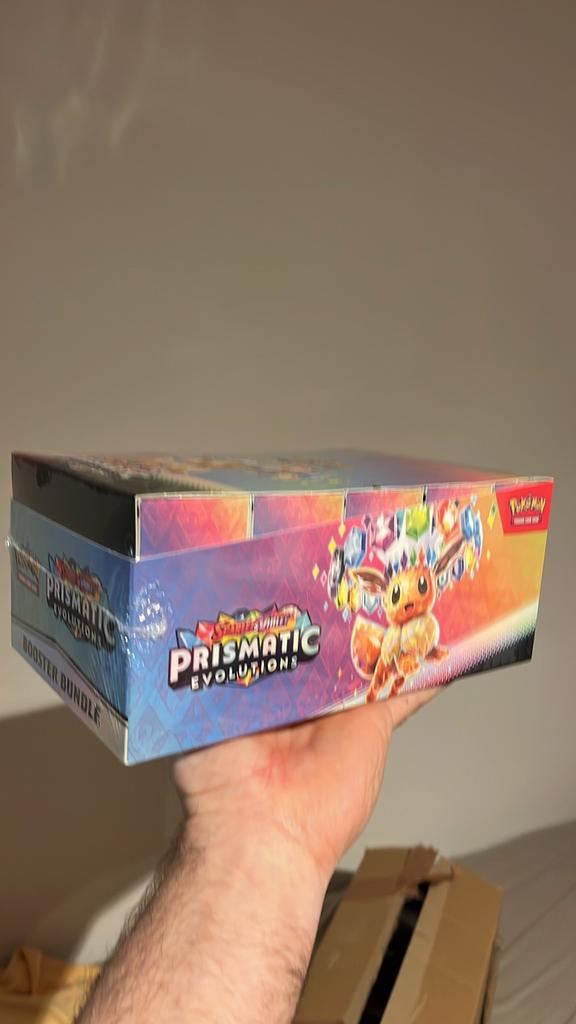 Pack Booster Prismatic Evolutions pour écran scellé, Enlèvement ou Envoi, Neuf, Booster, Foil