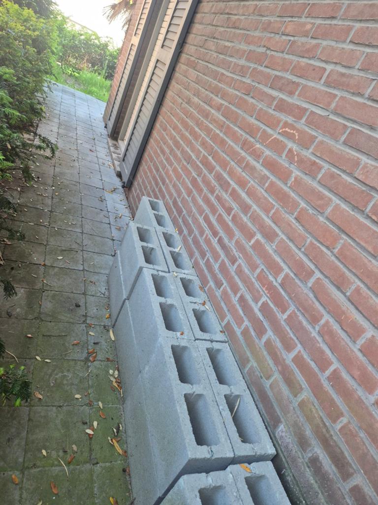 Betonblokken, Enlèvement
