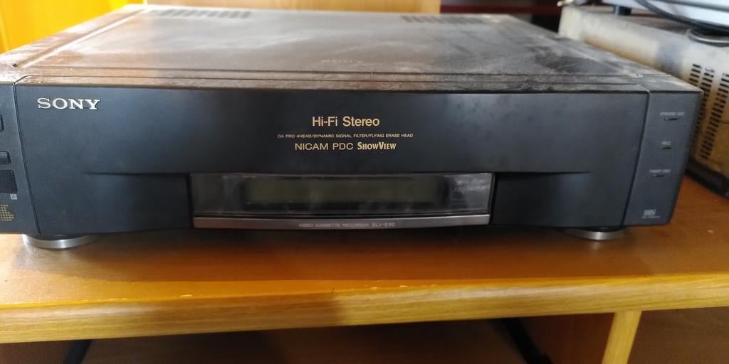 Sony VHS SLV-E90 + afstandbediening, Ophalen, VHS-speler of -recorder