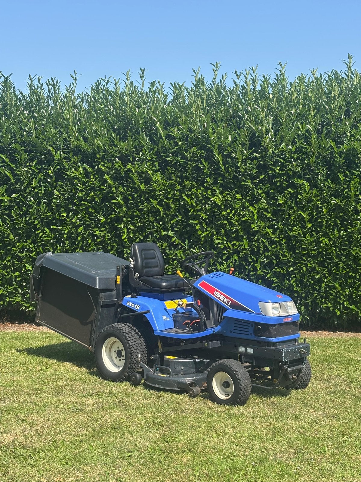 Iseki sxg19 opvang maaier, Jardin & Terrasse, Outils à main, Comme neuf, Enlèvement ou Envoi