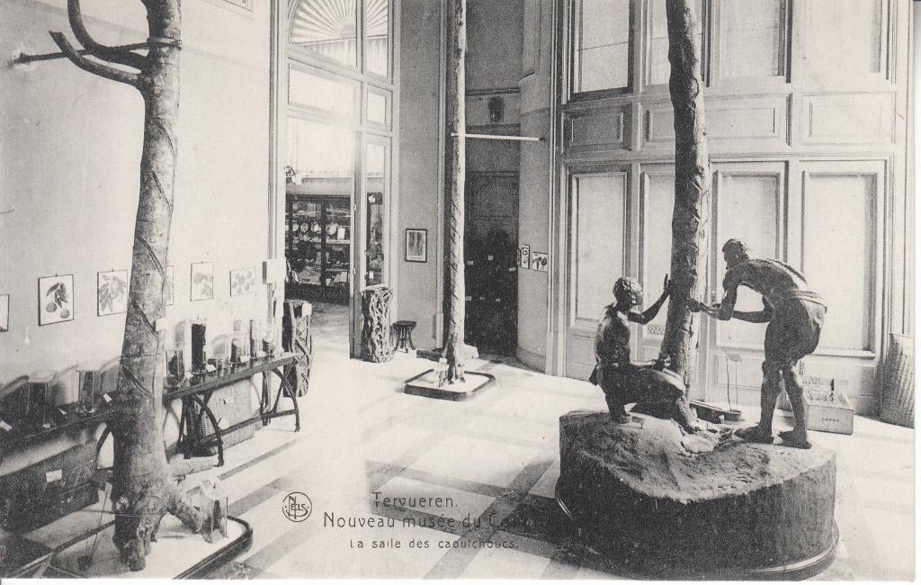 Carte postale Tervueren - « salle des caoutchoucs », Enlèvement ou Envoi, 1920 à 1940, Non affranchie, Brabant Flamand