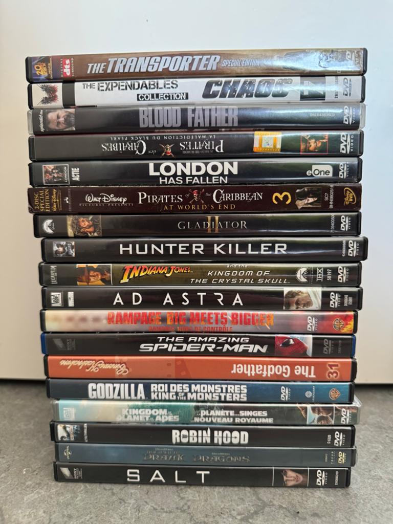 400 DVD’s ( ook per stuk te koop ), Ophalen of Verzenden, Zo goed als nieuw