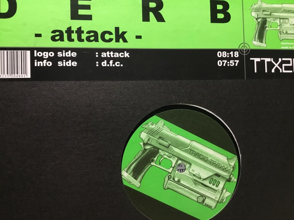 Derb. Attack / D.F.C., Cd's en Dvd's, Vinyl | Dance en House, EP, Ophalen of Verzenden, Zo goed als nieuw