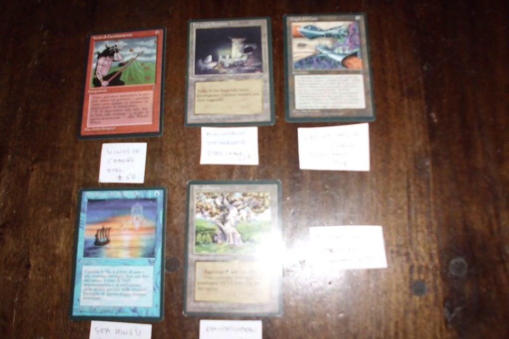 5 ITALIAN LEGENDS - MTG - BB - V 6.50 - O.A. WINDS OF CHANGE, Hobby & Loisirs créatifs, Jeux de cartes à collectionner | Magic the Gathering