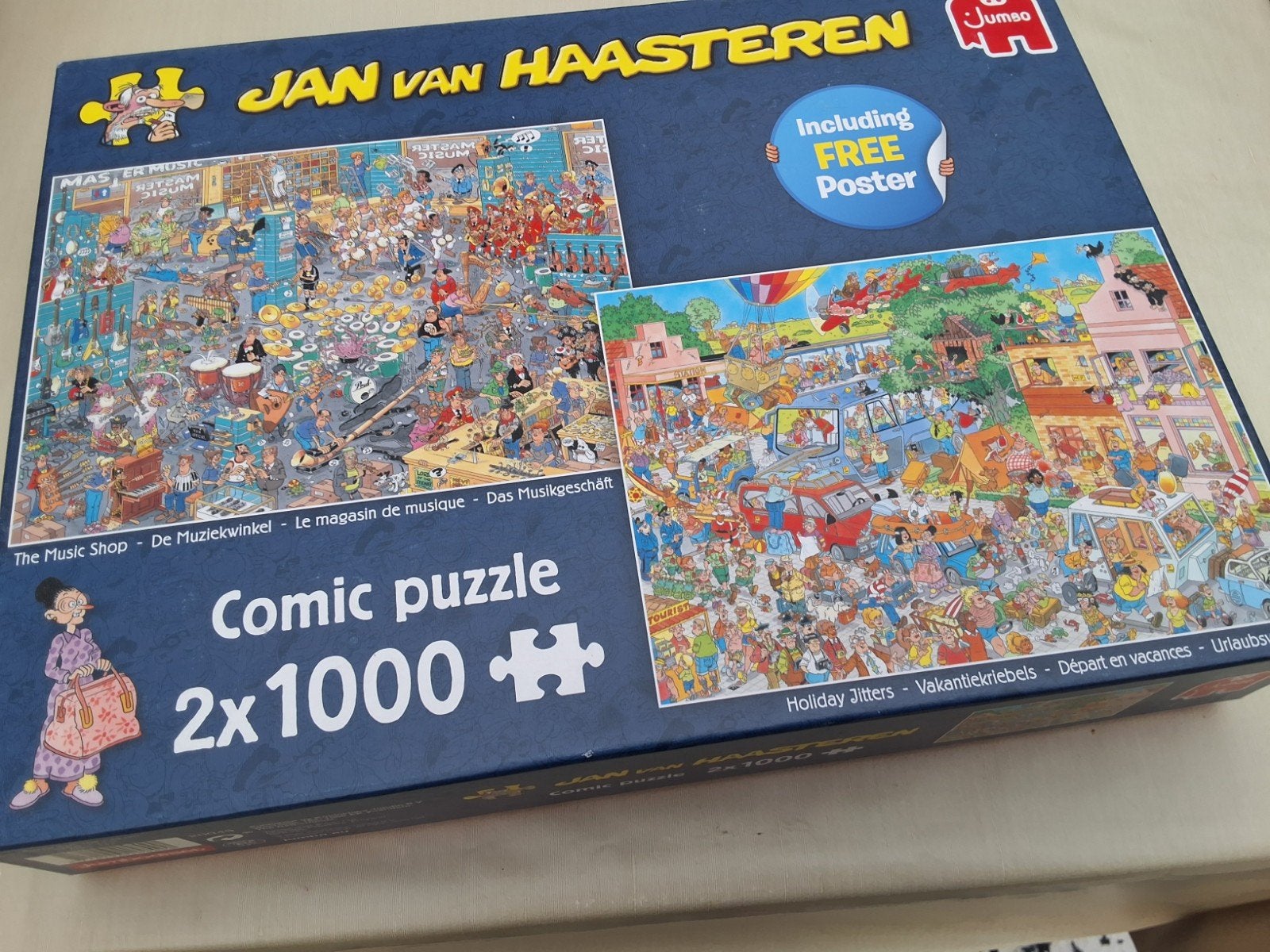 Puzzels Jvh, Ophalen